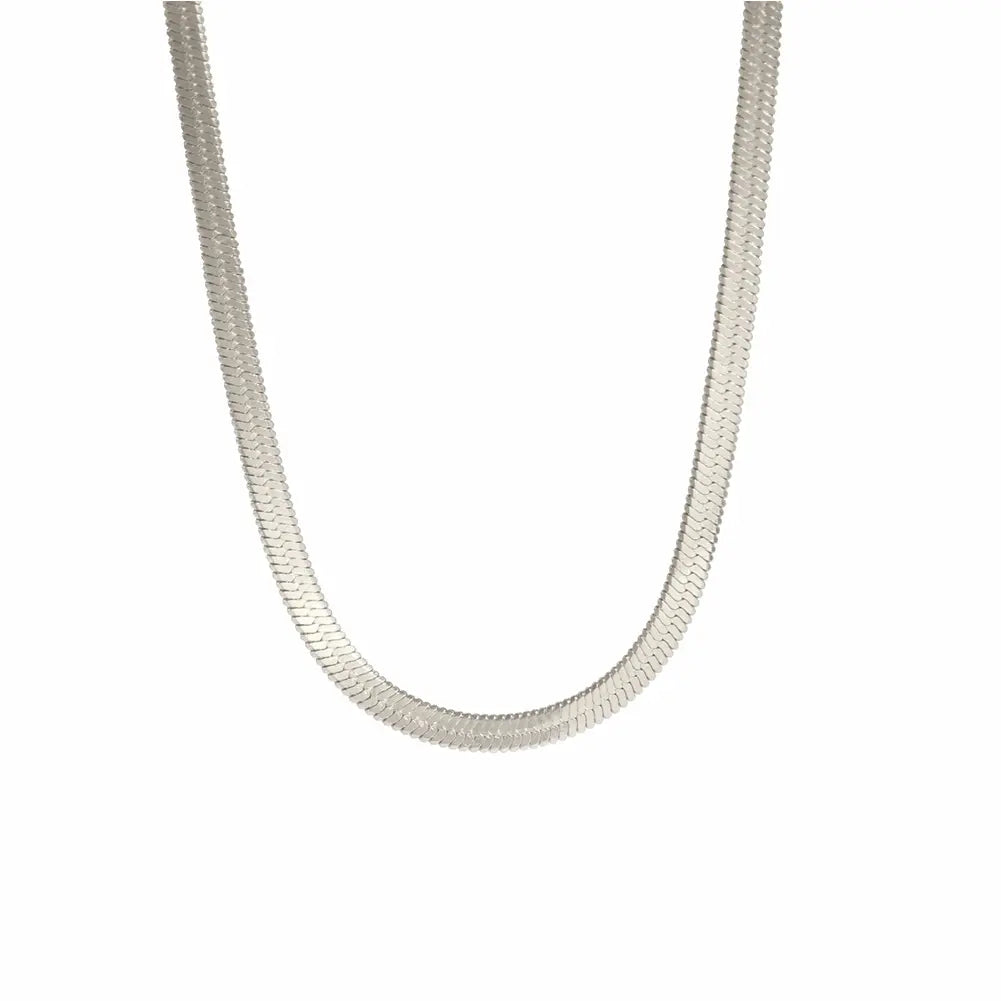 Popular Snake Bone Stainless Steel Choker